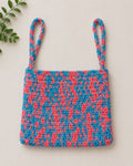 Coral reef crochet tote bag